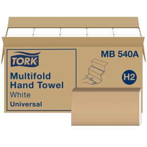 Tork Multifold Hand Towel White H2 MB540A