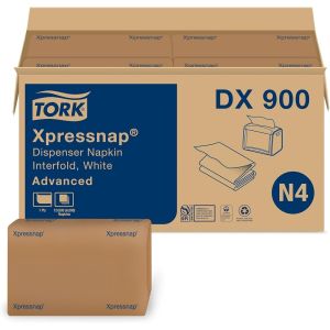 Tork Xpressnap White Dispenser Napkin N4 DX900